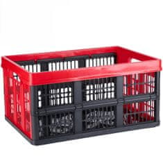 Dirt Devil sklopivi sanduk, 45 L, 53 x 37 x 27 cm, crveni