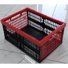 Dirt Devil sklopivi sanduk, 45 L, 53 x 37 x 27 cm, crveni