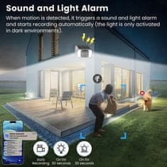 BOT Pametna vanjska kamera CS1 WiFi Tuya sa solarnim panelom
