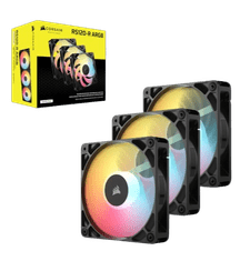 Corsair Ventilatori RS120-R, s obrnutim rotorom, 120 mm, set od tri (CO-9050196-WW)