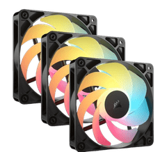 Corsair Ventilatori RS120-R, s obrnutim rotorom, 120 mm, set od tri (CO-9050196-WW)