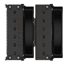Corsair A115 hladnjak zraka za CPU, dvostruki toranj, 2x 140 mm, crni (CT-9010011-WW)