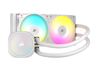 Corsair NAUTILUS 240 RS vodeno hlađenje za CPU, ARGB, 240 mm, bijela (CW-9060094-WW)