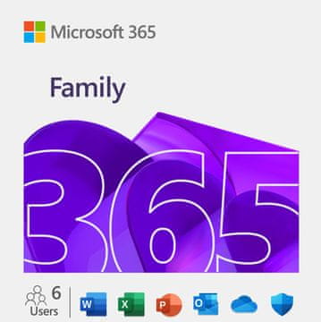 Microsoft 365 Family pretplata 1 godina za 6 korisnika
