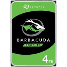 Seagate BarraCuda Guardian 4 TB interni pogon za prijenosno računalo, 6,35 cm (2,5), 5400 o/min (ST4000LM024)