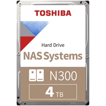 TOSHIBA Interni tvrdi disk za NAS sustave 4 TB, CMR tehnologija, 8,89 cm (3,5), SATA 6 Gb/s, 7200 o/min (MN10ADA400ES)