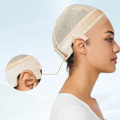 FRILLA® Protuklizna prozračna kapa za periku sa švicarskom čipkom, podesiva traka | STAYCAP