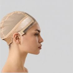 FRILLA® Protuklizna prozračna kapa za periku sa švicarskom čipkom, podesiva traka | STAYCAP