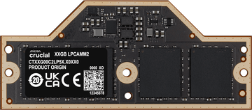 Crucial LPCAMM2 memorija za prijenosno računalo, 32 GB, DDR5 (CT32G75C2LP5X)
