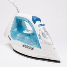 Tornado Parno glačalo 1800 W, teflonska ploča za glačanje, zaštita od kamenca, zaštita od kapanja