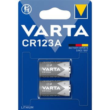 Varta CR123A 3V litijeve baterije 2 kom