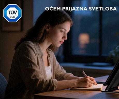 Certifikat TÜV SÜD Low Blue Light