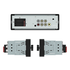 Krüger&Matz Auto radio KM2016, 1DIN, 6.36", CarPlay/AndroidAuto