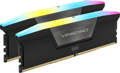 Corsair Vengeance 32GB memorija, 2x16GB, DDR5, RGB, crna (CMH32GX5M2B6000Z38)