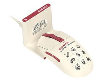 EMAVO Miš Bloody R72 Ultra Duo bežični 2.4G+USB crveni pikseli