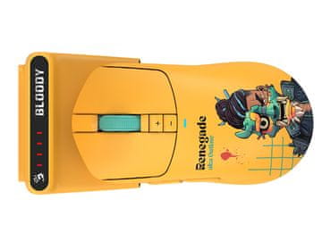 EMAVO Miš Bloody R72 Ultra Duo bežični 2.4G+USB Renegade Sunset