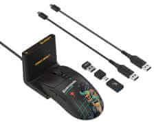 A4Tech Miš Bloody R72 Ultra Duo bežični 2.4G+USB Renegade Midnight