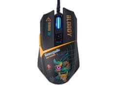 A4Tech Miš Bloody W63 Max Renegade Midnight USB aktiviran