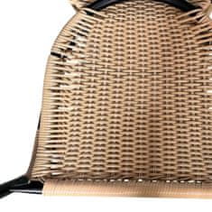 Aga Vrtna stolica RATAN Tamno siva/Bež