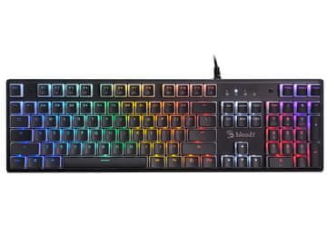 A4Tech Mehanička tipkovnica Bloody S520N Pudding Black (BLMS plavi prekidač)