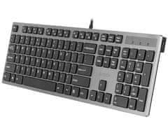 A4Tech Tipkovnica KV-300H siva USB