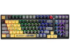 A4Tech Bloody S98 USB Sports Lime mehanička tipkovnica