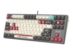 A4Tech Mehanička tipkovnica Bloody S87 Red Pixels USB