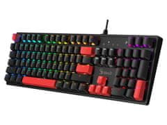 A4Tech Mehanička tipkovnica Bloody S520N Fire Black (BLMS Red Plus Switch)