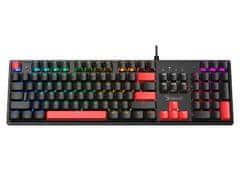 A4Tech Mehanička tipkovnica Bloody S520N Fire Black (BLMS Red Plus Switch)