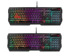 A4Tech Set tipkovnice + miša + podloge za miša BLOODY USB B1700 Bloody Bundle Set (B140N +ES7 + BP-50M) USB/ Esports crna (USB)