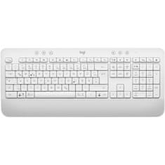 Logitech Bežični komplet tipkovnica + miš MK650 Signature BOLT, bijeli – s mišem Signature M650 (400–4000 DPI)