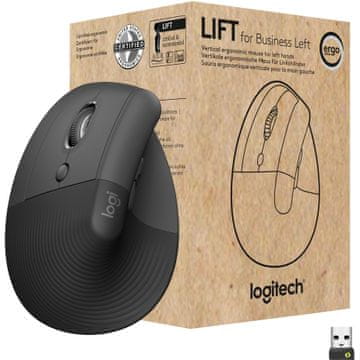 Logitech Vertikalni ergonomski miš Lift for Business
