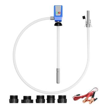 Wiltec Prijenosna 12V baterijska samousisna pumpa za gorivo 12 L/min