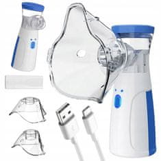 Verkgroup Prijenosni baterijski USB ultrazvučni inhalator-nebulizator za djecu i odrasle