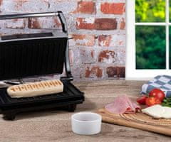 Alpina Kontaktni roštilj GRILL, 700 W, crno-srebrni