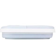 Alpina masažer za stopala, 8 l, 40 x 33,5 x 21 cm, 500 W, bijelo-siva