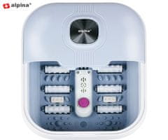 Alpina masažer za stopala, 8 l, 40 x 33,5 x 21 cm, 500 W, bijelo-siva