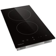 TESLA HV3201MB staklokeramička ploča, na dodir 2 zone kuhanja, 9 razina snage, 3300 kW
