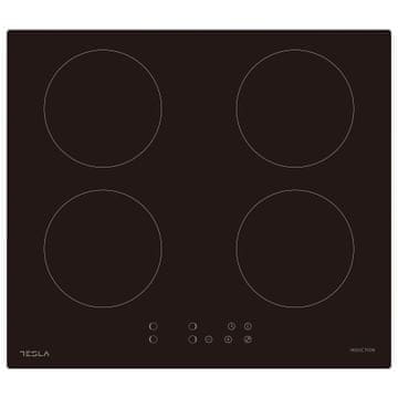 TESLA HI6401MB indukcijska ploča, na dodir, 4 zone kuhanja, 9 razina snage, 7200 kW