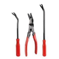 Vixson Set 3-u-1 alat za uklanjanje auto kopči, ergonomska ručka, čelik | CLIPREM