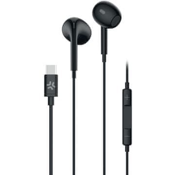 CELLY Stereo slušalice USB C s mikrofonom 14,2 mm