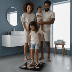 Farrot Pametna vaga za analizu tijela Bluetooth BMI masnoća voda mišići 180 kg aplikacija digitalna vaga