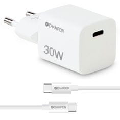 Champion Kućni punjač 30W PD s USB C kabelom 1.5 m