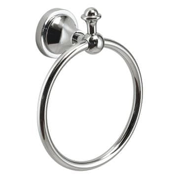 Gedy Kružni Držač Ručnika NEVIS, Kromirani, Retro Dizajn