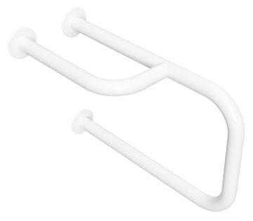 SAPHO SAPHO Lijevo Podporno Rukohvat 500mm Bijela Ocel