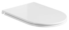 SAPHO WC sjedalo AVIS SLIM, Soft Close, Easy Take, bijela boja