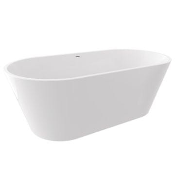 POLYSAN AZRA samostojeća kada 170x80x58 cm, bijela akrilna