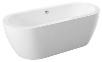 POLYSAN SAMIRA Samostojeća Akrilna Kada 173x78x59 cm Bijela