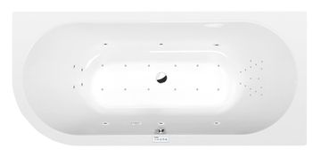 POLYSAN VIVA R hidromasažna kada, 185x80x47cm, Highline Hydro-Air, kromirana