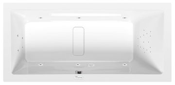 POLYSAN MARLENE masažna kada 180x80 cm, Highline Hydro, kromirana, bijela, akrilna